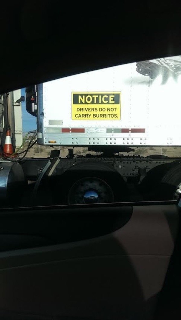 25 truck drivers with a sense of humor