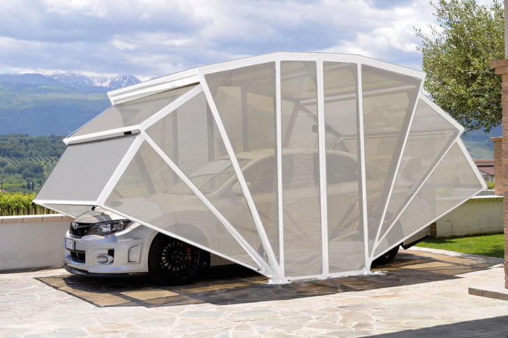 A foldable cover system for your car