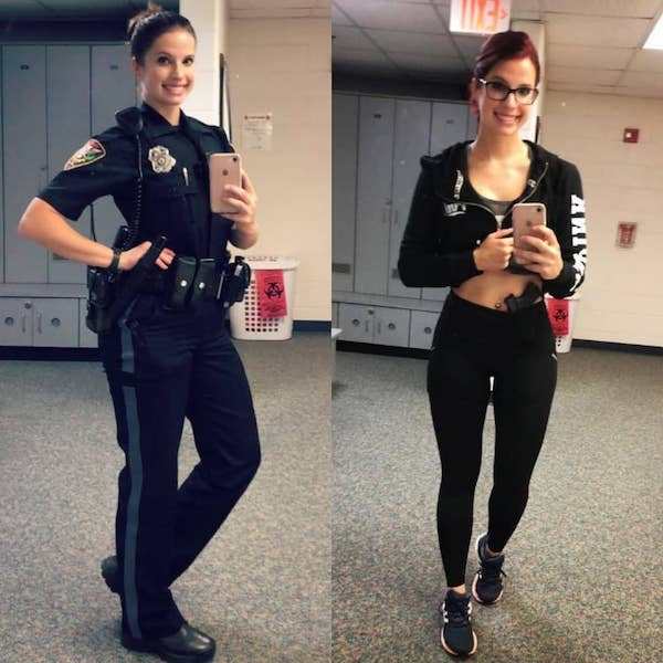 sexy real police woman
