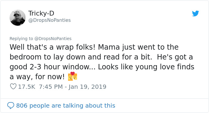 Man Live-Tweets His Stepson Trying To ‘Smuggle’ Girlfriend Out Of Their House