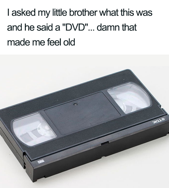 vhs cassette tape - I asked my little brother what this was and he said a "Dvd"... damn that made me feel old Sha