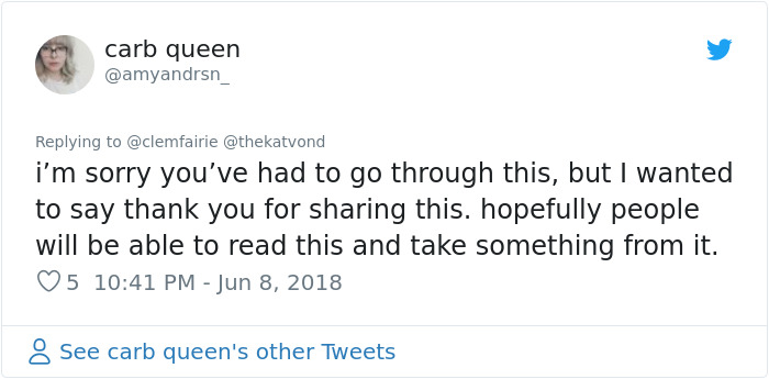 marie kondo twitter funny - queen carb queen i'm sorry you've had to go through this, but I wanted to say thank you for sharing this. hopefully people will be able to read this and take something from it. 5 8 See carb queen's other Tweets
