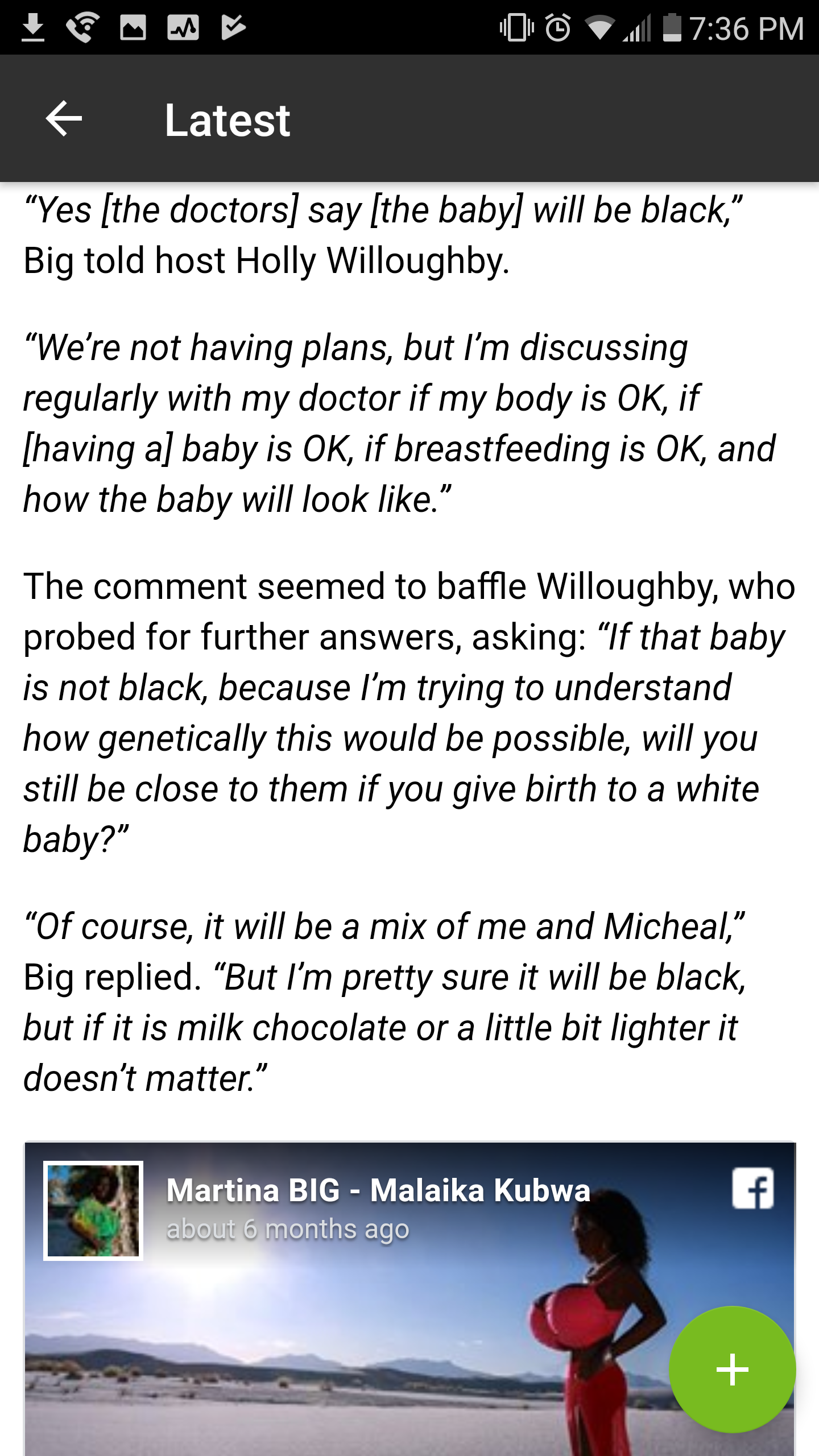 White model who identifies as black hopes for a black baby