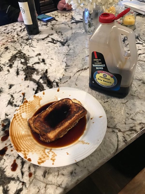 bad luck breakfast - Ameras Savo Traditionally Brewed Soy Sauce