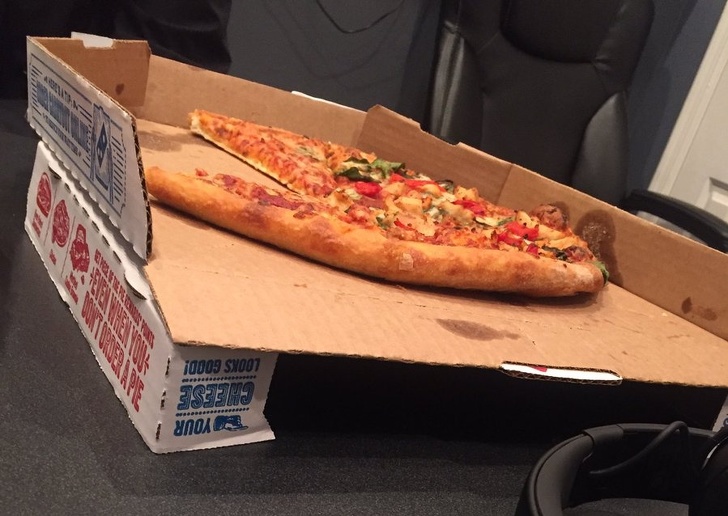 A pizza box may be used as a stand. You just have to fold the box the way it’s depicted in the photo.