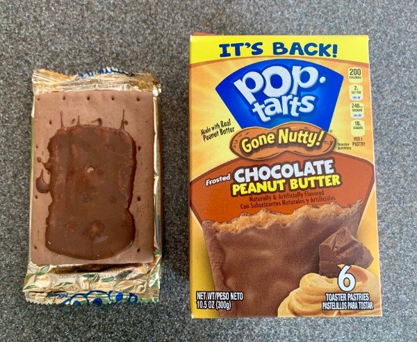 snack - It'S Back! Pob. Parts Hadewi Real Peanut Butter Gone Nutty Frosted Chocolate Peanut Butter Naturally & Artifically flavored Com Saborizantes Naturales y Artificiales Net WtPeso Neto 10.5 Oz 2009 Toaster Pastries Pasteillos Para Tostar