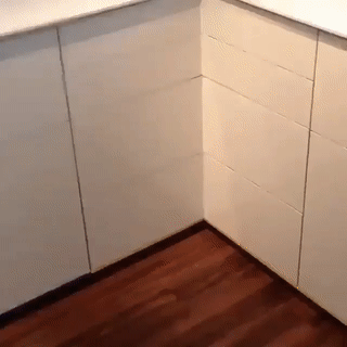 Unusual but creative and useful corner cabinets