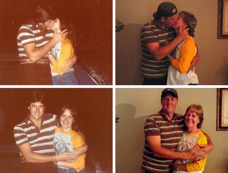 “True love. 30 years later and still going strong!”