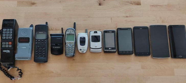 25+ years of mobile phone evolution