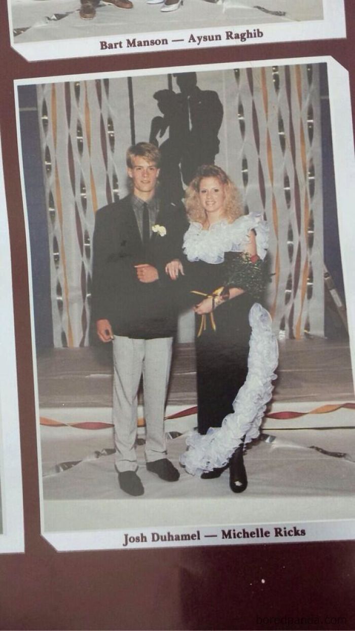 My Best Friends Mom Went To High School With Josh Duhamel And Found This In Her Yearbook. I Think I See A Mulle