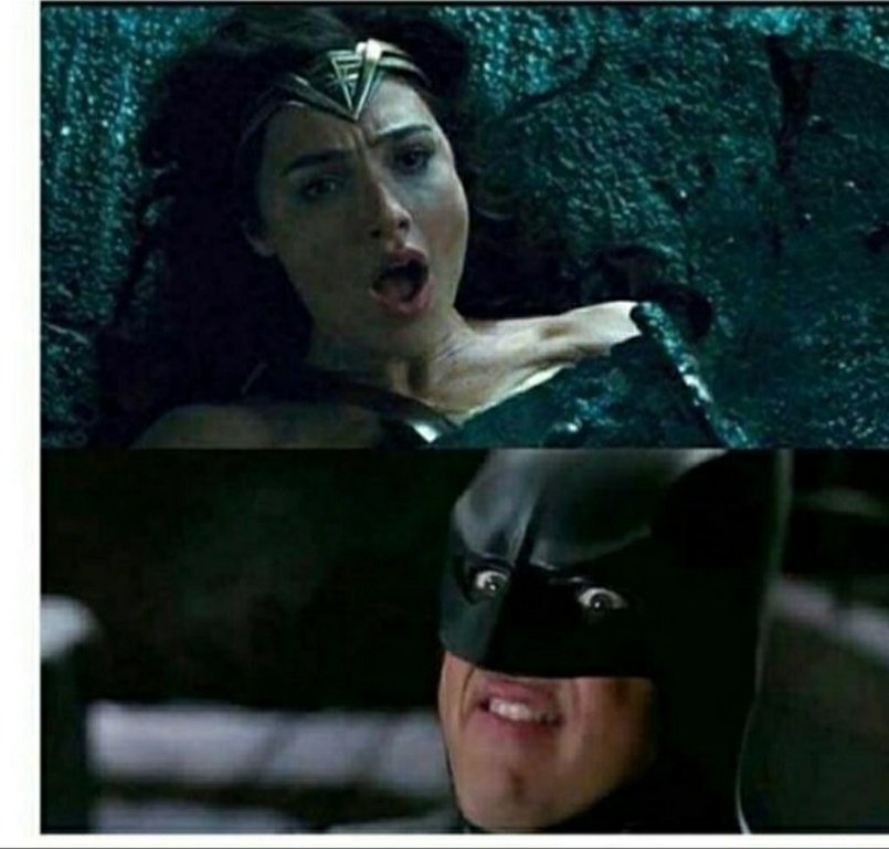 you see vs what she sees batman
