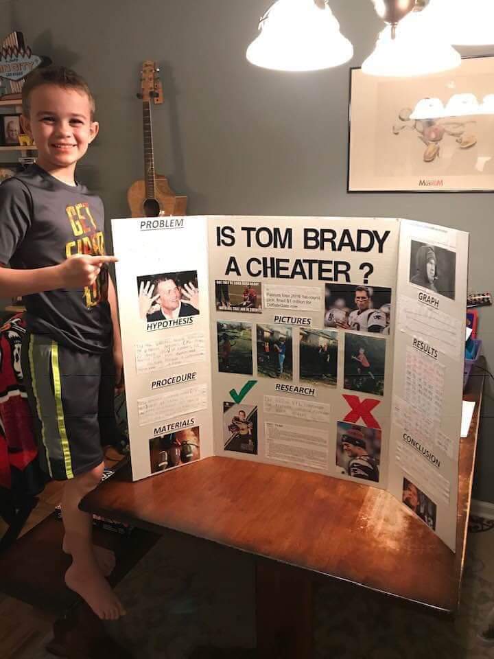 science fair tom brady - Mum Problem Is Tom Brady A Cheater ? Graph Do Pictures Hypothesis Results Procedure Research Materials Conclusion