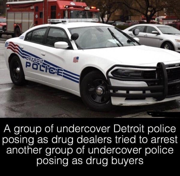 detroit pd car - Moetroit Police A group of undercover Detroit police posing as drug dealers tried to arrest another group of undercover police posing as drug buyers