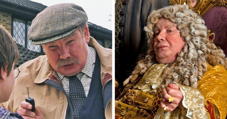 . Richard Griffiths — Uncle Vernon from the Harry Potter movies and King George II in Pirates of the Caribbean: On Stranger Tides