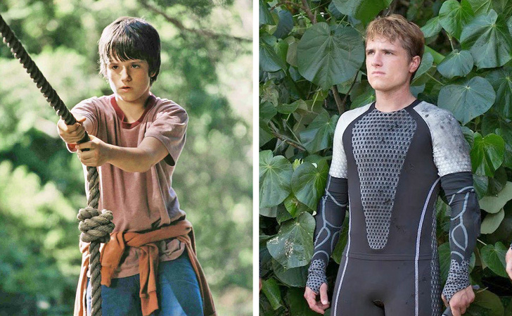 Josh Hutcherson — Jess from Bridge to Terabithia and Peeta from the Hunger Games movies