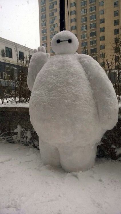 big hero 6 snowman