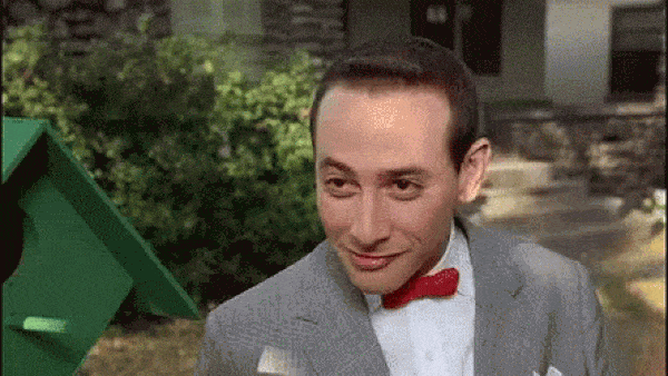 1991 – Pee-Wee Herman was arrested for Indecent Exposure.
As the story goes, Paul Reubens was at an adult movie theatre, when he started to masturbate. Cops happened to be *ahem, on hand, and he was nabbed.