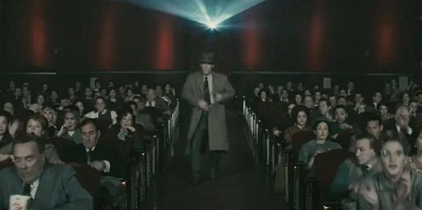Gangster Squad: Cinema massacre.
This graphic scene of a cinema shooting made it into the trailer for the movie and was supposed to be included. However, the scene was taken out due to the tragic theater shooting in Aurora, Colorado. The director decided to shoot a different scene out of respect for the families who lost someone on that awful day.