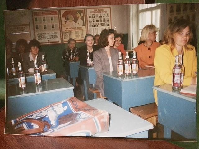 During the economic crisis in the 1990s, Russian teachers were paid in vodka bottles