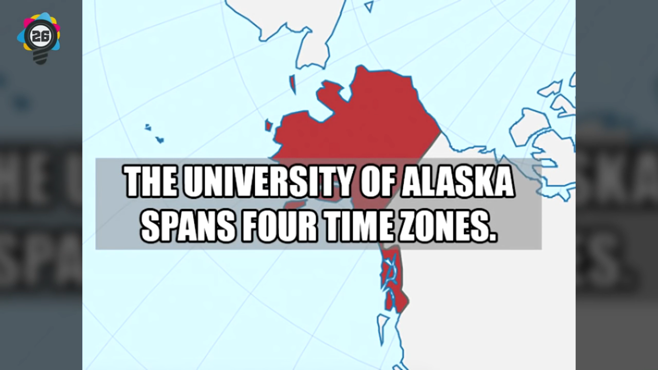 graphic design - The University Of Alaska Spans Four Time Zones
