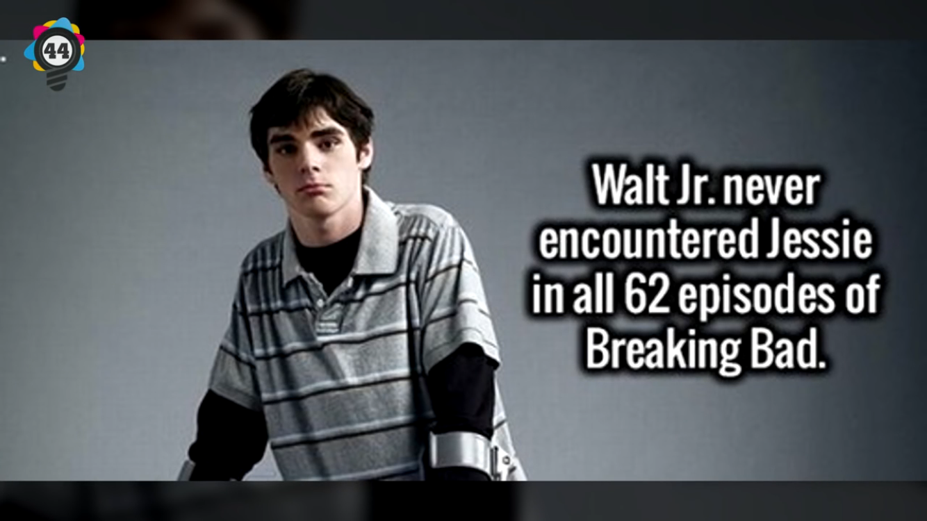 breaking bad walter white son - Walt Jr. never encountered Jessie in all 62 episodes of Breaking Bad.