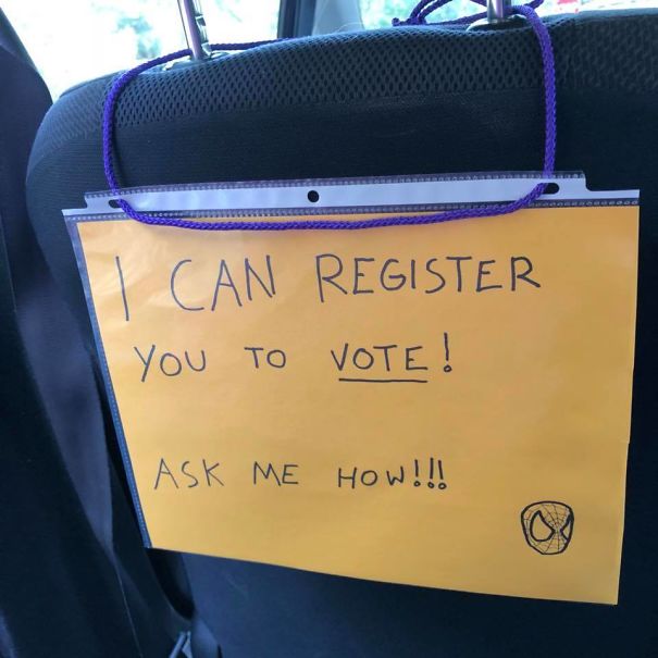 banner - I Can Register You To Vote! Ask Me How!!!