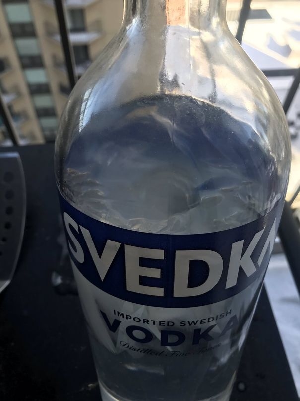 cold vodka and water freeze - Vedk Importe Orted Swep Wedish