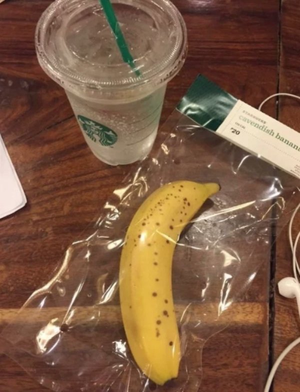 extra packaging banana