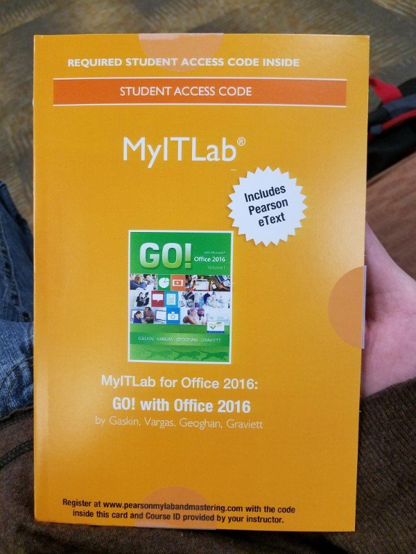 “My computer class requires this $140 piece of cardboard that’s nothing but a code that only lasts a year.”