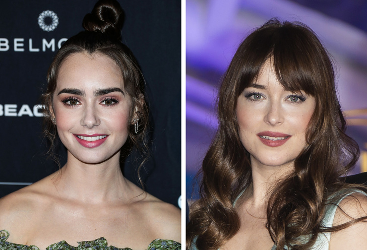 Lily Collins and Dakota Johnson — 29 years old