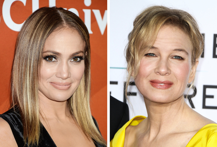 Jennifer Lopez and Renée Zellweger — 49 years old