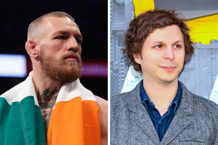 Conor McGregor and Michael Cera — 30 years old