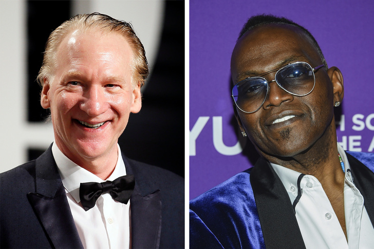 Bill Maher and Randy Jackson — 62 years old