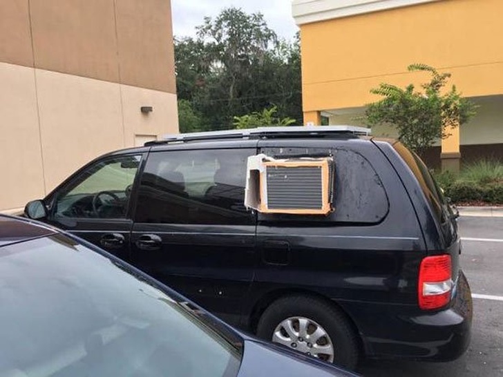 When the car’s AC breaks down, we fix it like this.