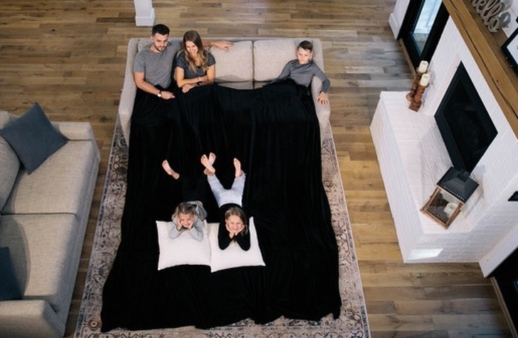 Big Blanket Co. will cover your living room and more.