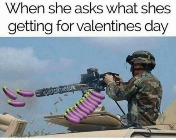 memes - she asks what she's getting for valentine's day - When she asks what shes getting for valentines day evilktankwedank