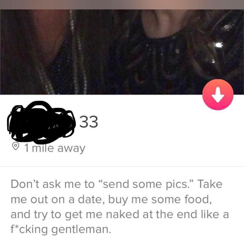 tinder - reddit tinder sugar daddy - 0 1 mile away Don't ask me to send some pics. Take me out on a date, buy me some food, and try to get me naked at the end a fcking gentleman.