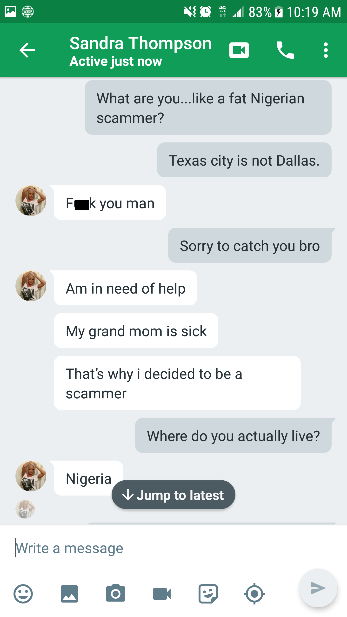 2 stories of Nigerian scammers getting messed with