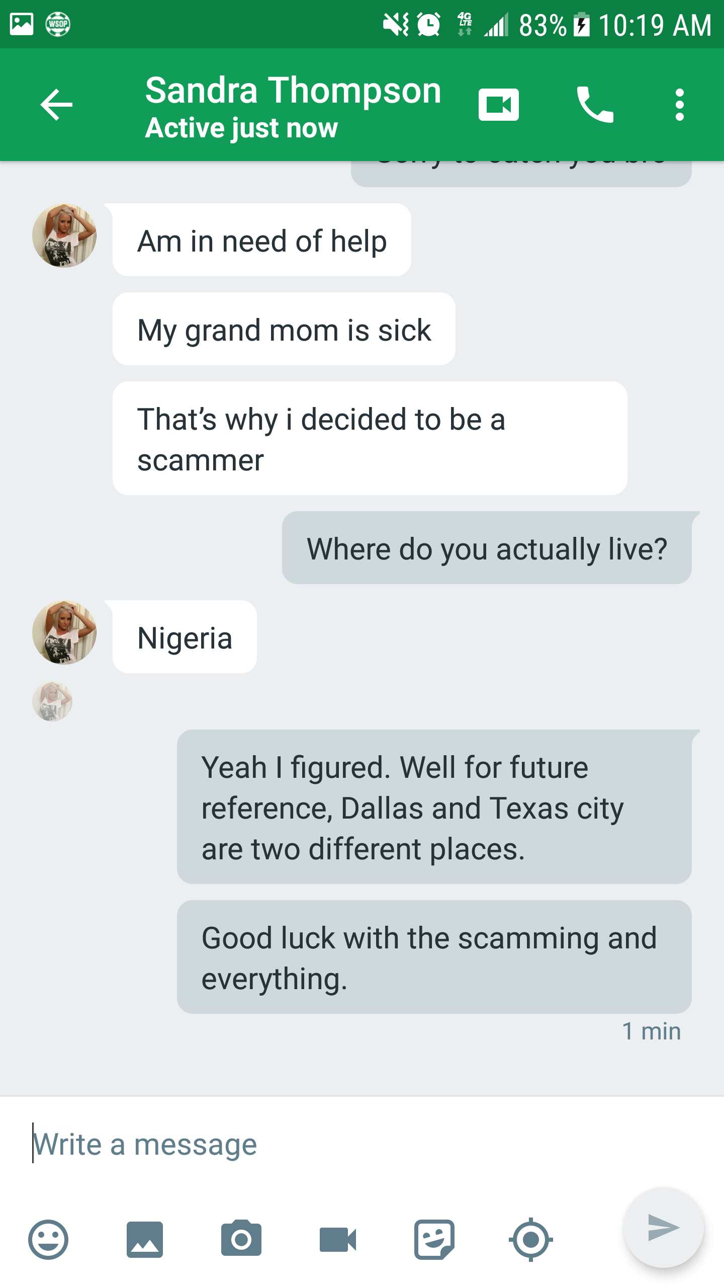2 stories of Nigerian scammers getting messed with