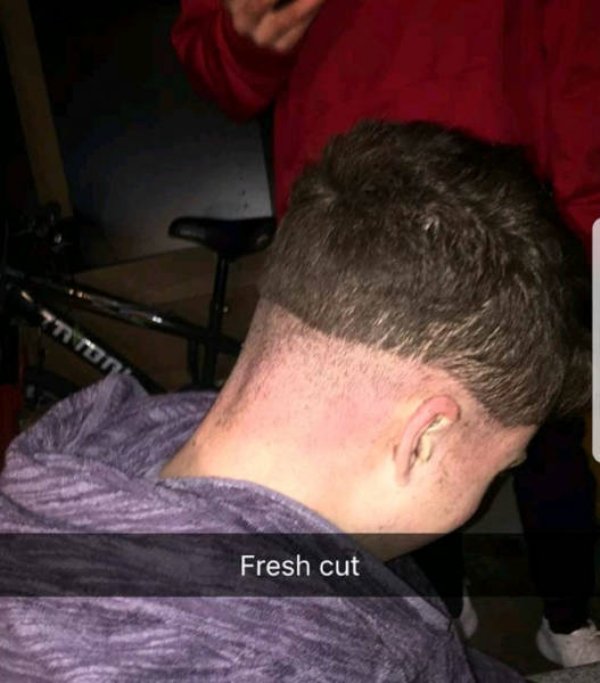 barber messed me up - Fresh cut