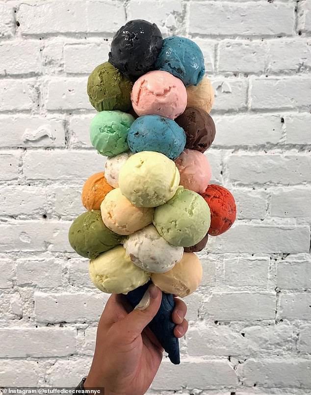 memes - ice cream bouquet - Instagram nyc