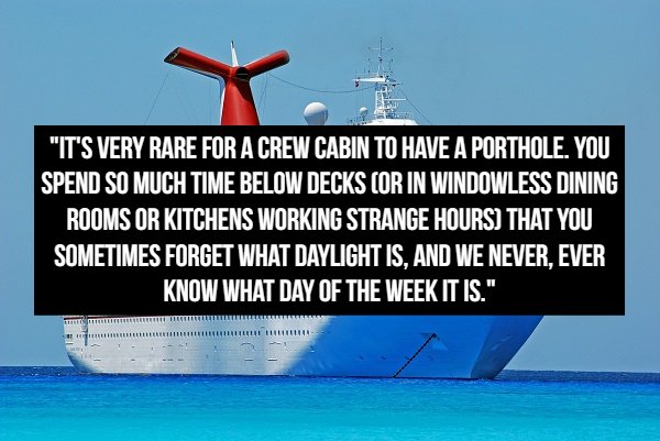 15 Confessions Of Cruise Ship Workers Wow Gallery