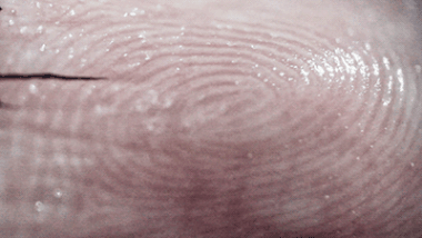 The way ink flows through your skin up close