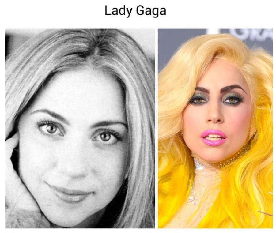 lady gaga yellow hair - Lady Gaga