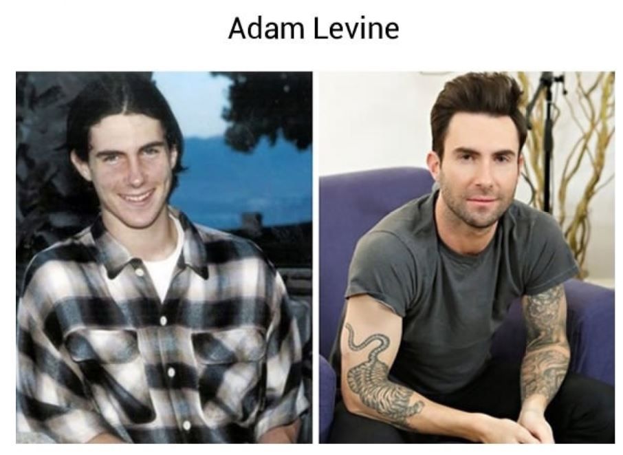 adam levine in high school - Adam Levine