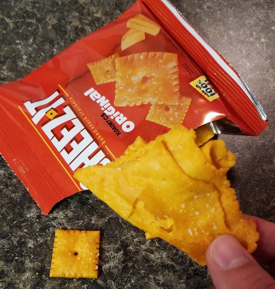 This is a real monster Cheez-it!