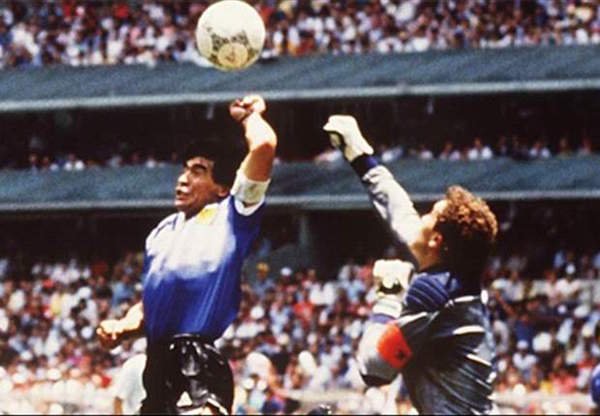 In the 1986 World Cup quarter-finals, Argentina beat England 2-1 behind Diego Maradona’s two goals, one of which involved the use of Maradona’s hand which has since been dubbed the “Hand of God” goal. The hand ball is not in question, as Maradona has come out and admitted it’s true, it’s whether or not the referees saw it and turned a blind eye. Argentina would go on to win the World Cup.