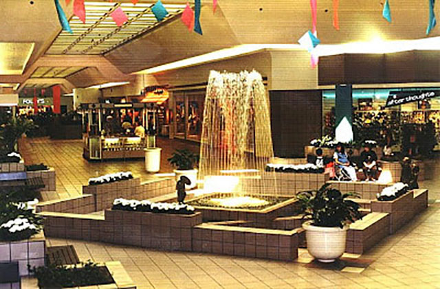 old mall fountain