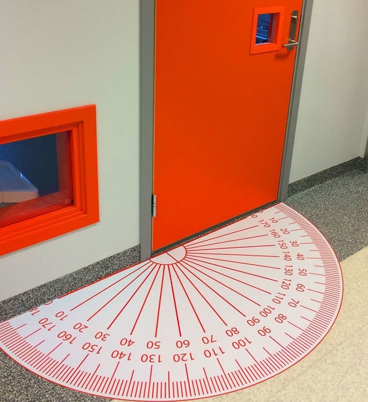 Math class doormat