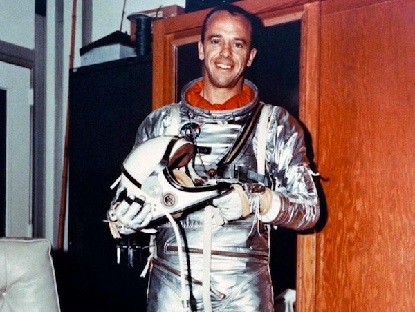 Alan Shepard (the first American man in space), entered the atmosphere with wet pants. Knowing he was about to be a major part of American space history, Shepard drank coffee that morning, to try and keep himself calm. About three cups or so and barely anything else.

When astronauts are launched, often they sit at a 90 degree angle backwards, whilst experiencing intense vibrations. Also important to note, the crew don’t just jump into their shuttle and immediately off they go. Often, crew sit and wait for a minimum of two to three hours on the launchpad, as final checks go through.

Back to Shepard, who is sitting on the launchpad, tilted backwards 90 degrees with a stomach filled with coffee. He mentioned his issue with MOCR, (ground control) and they pretty much told him that he can go to the loo and not do the launch, or try to hold it and become a part of history. Shepard chose the latter.